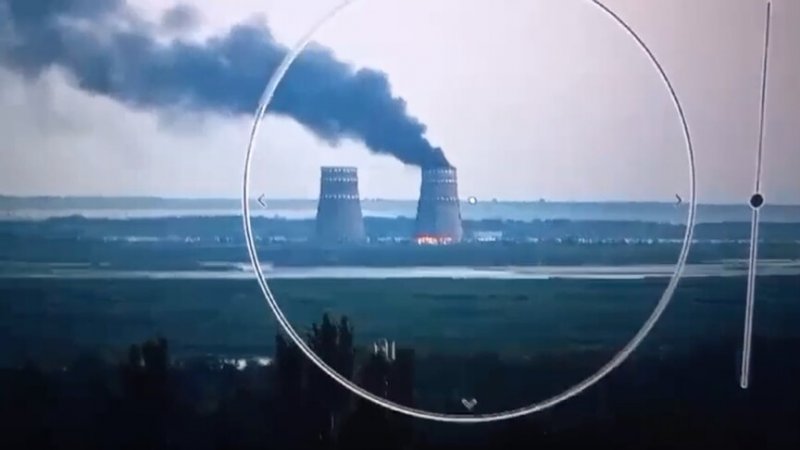 Russia accuses Ukraine of striking near Zaporizhzhia nuclear reactors Russia accuses Ukraine of striking near Zaporizhzhia nuclear reactors