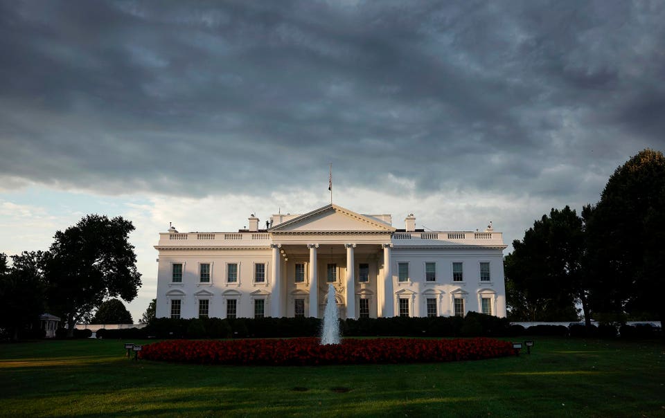 The White House In Early Morning Light