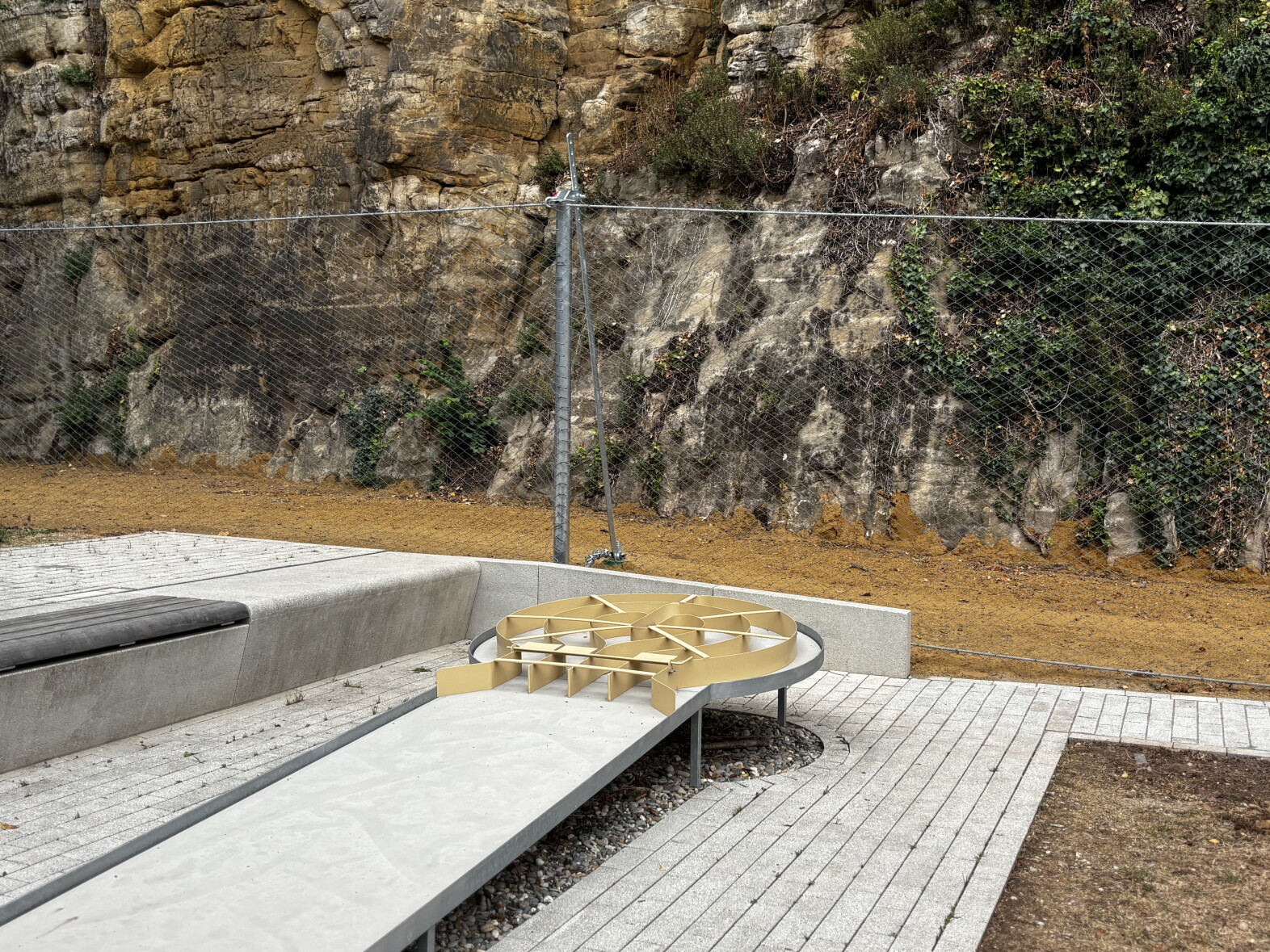 Bei der Ouverture vum Minigolf an der Péitruss de 4. August 2026.