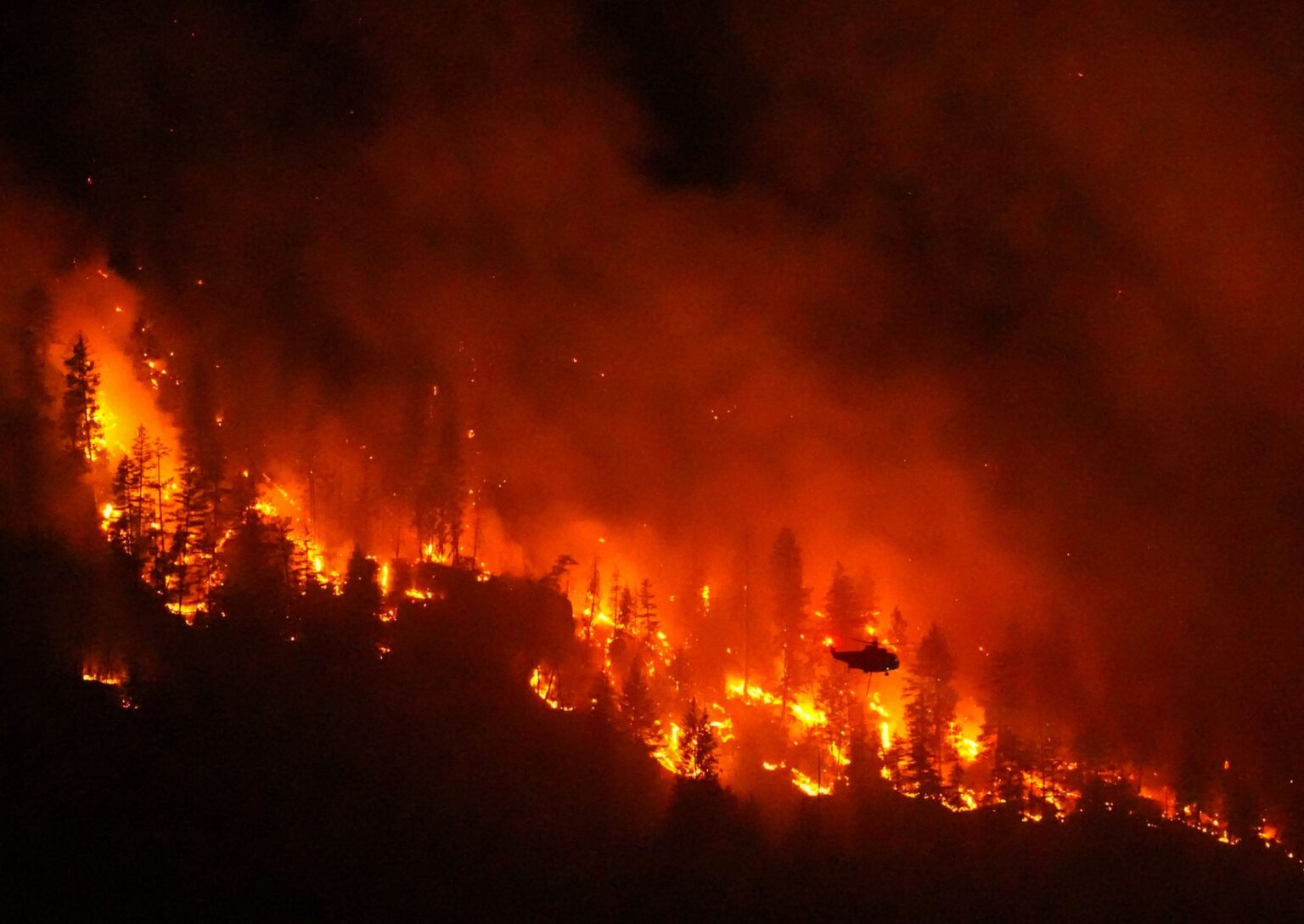 Climate change contributed to big Canada fires, study says as Trump blames mismanagement