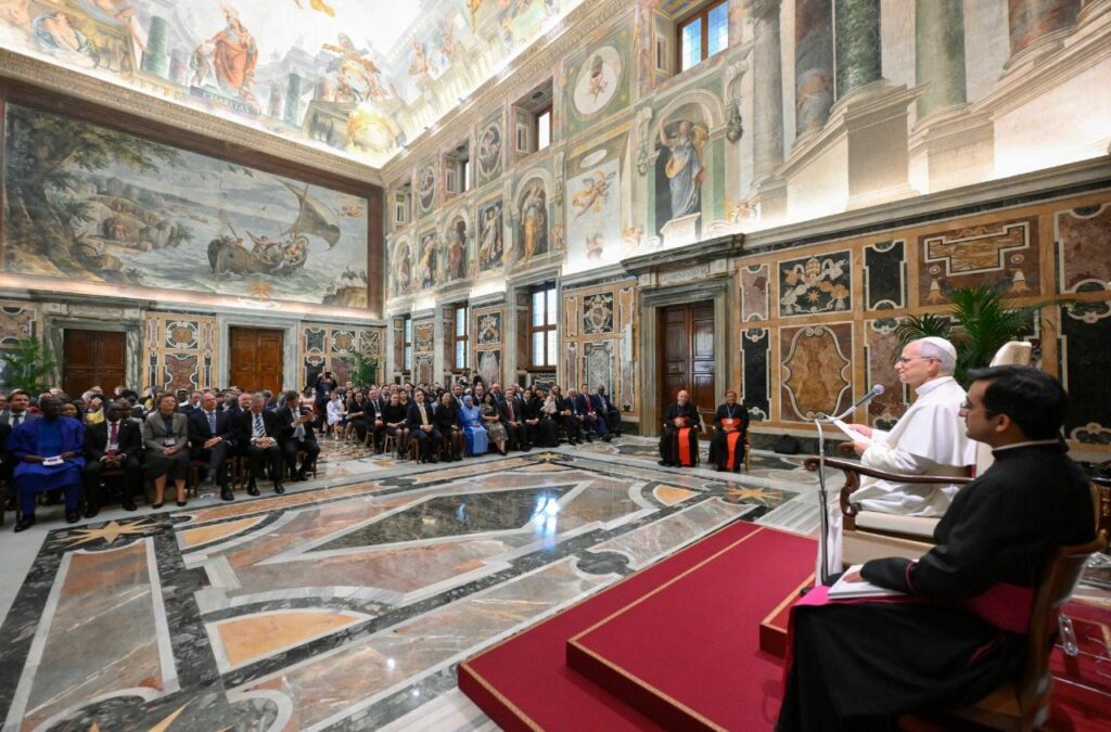 Pope Leo XIV: In age of AI, the family is the first school of humanity