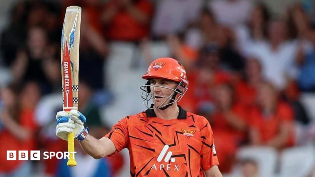 The Hundred 2026 results: Sunrisers Leeds post record total as Harry Brook hits 15-ball fifty BBC Sport microphone and phone