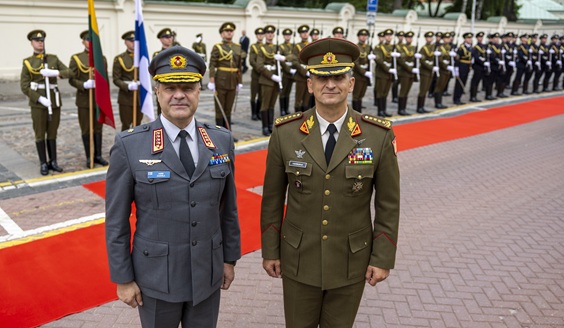 Commander of the Finnish Defence Forces visited Lithuania – Puolustusvoimat Commander of the Finnish Defence Forces visited Lithuania - Puolustusvoimat