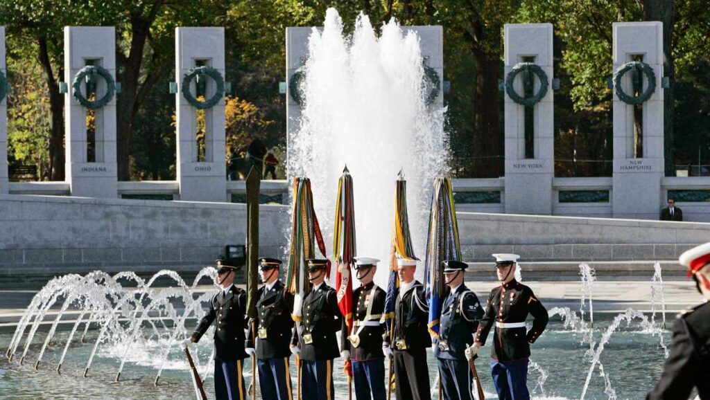 'Utter disgrace': DC's World War II Memorial vandalized