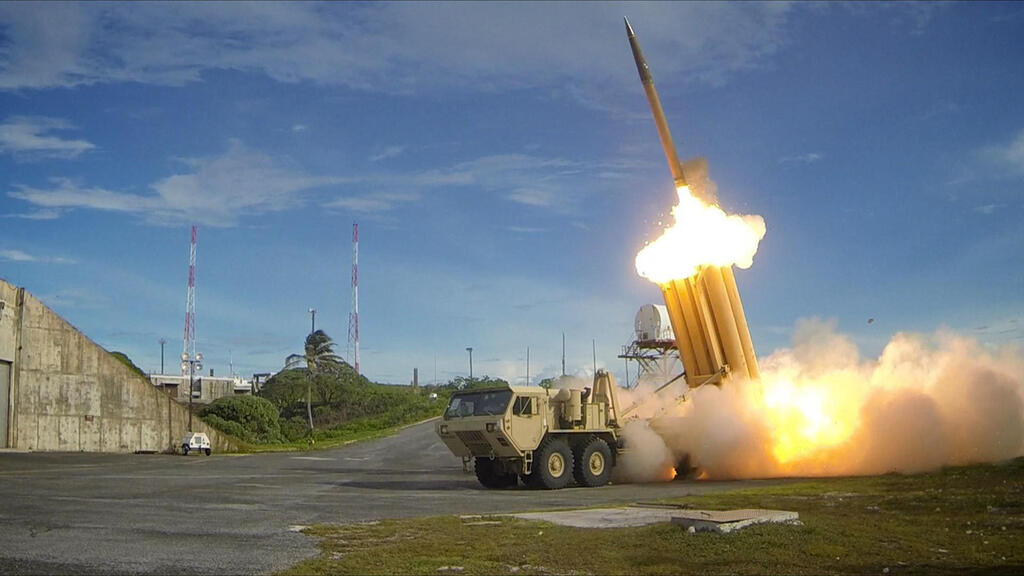THAAD interceptor launch; stockpile down at least 38% since war began THAAD interceptor launch; stockpile down at least 38% since war began