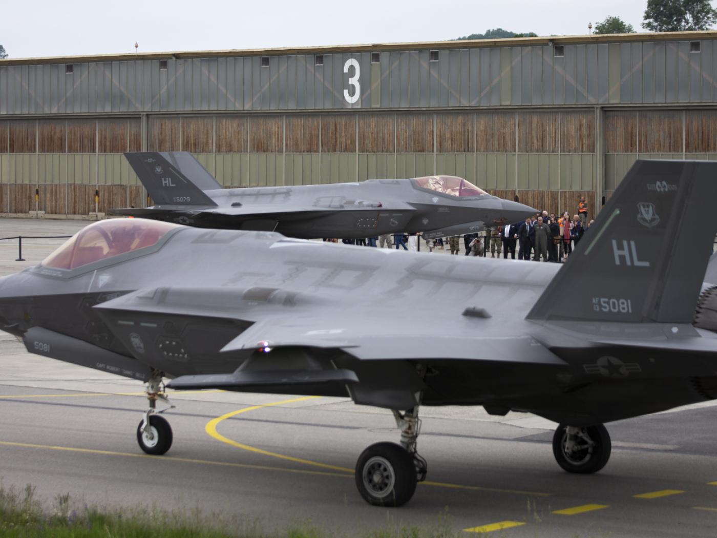 The first ‘Swiss’ F-35As are taking shape