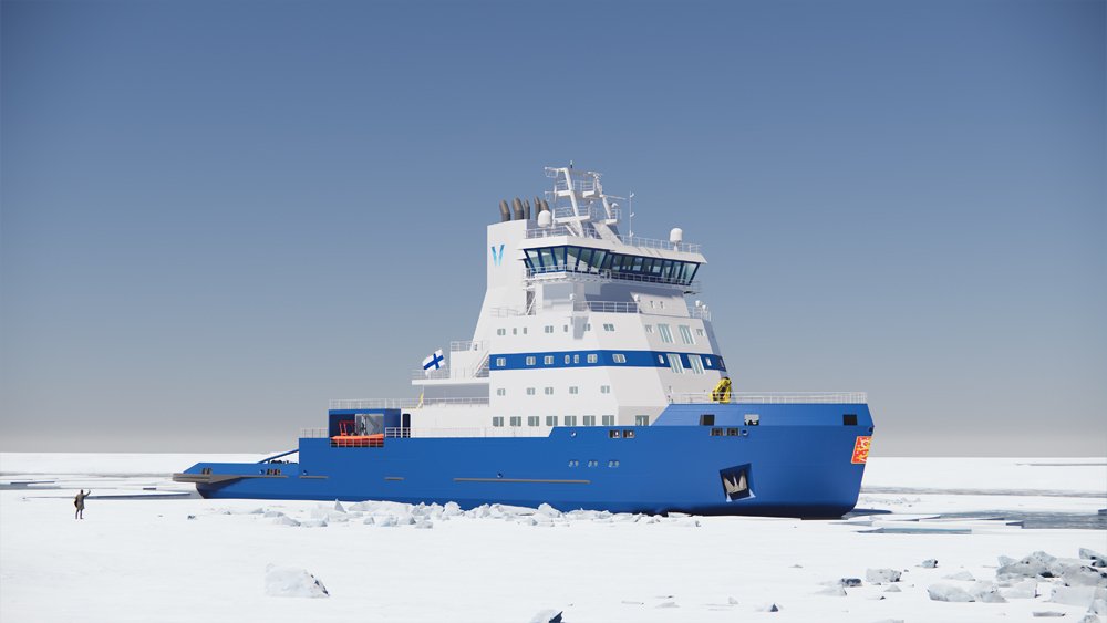 Finland Selects Helsinki Shipyard to Build First Next-Generation Icebreaker