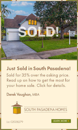 Derek Vaughan South Pasadena Homes