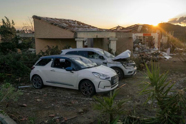 Following the tornado, France remains on orange alert for new storms tonight. Photo: AFP.