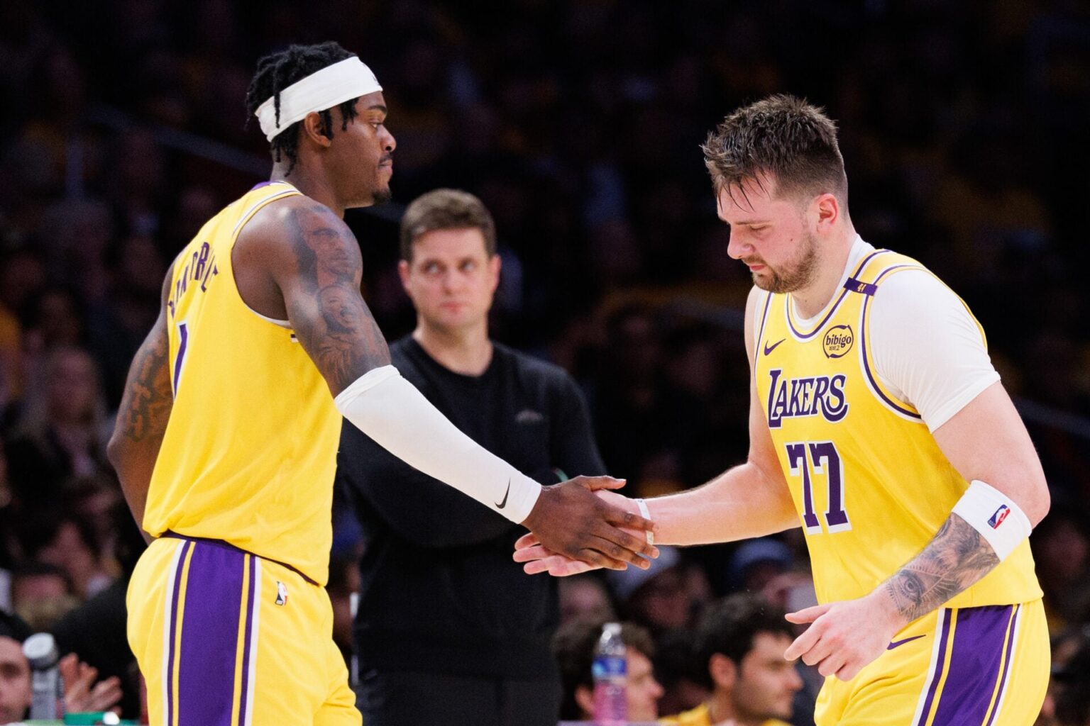Jarred Vanderbilt might follow former Lakers teammates steps after Luka Doncic-led preseason trip