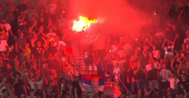 Dana White not a fan of the Serbian flare brigade at UFC Belgrade Dana White not a fan of the Serbian flare brigade at UFC Belgrade