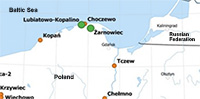  The Lubiatowo-Kopalino construction site sits within a forested area near Poland’s Baltic Sea coast, where permit requirements constrain the layout of temporary construction facilities and preserve a coastal wildlife corridor.