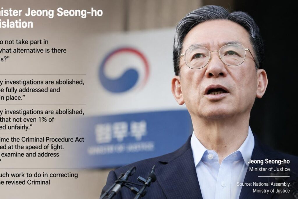 South Korea may revisit criminal procedure law before October South Korea may revisit criminal procedure law before October