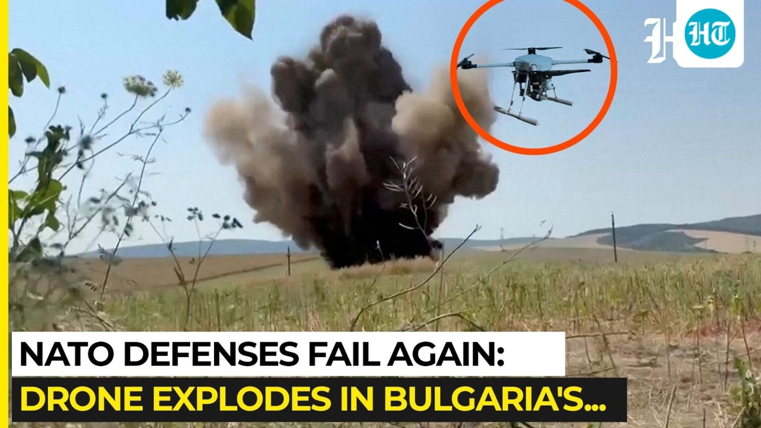 NATO defenses fail again: mystery drone explodes in Bulgaria | Russia,Shahed,Geran,Ukraine,war NATO defenses fail again: mystery drone explodes in Bulgaria | Russia,Shahed,Geran,Ukraine,war