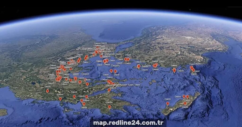 Turkish netizen group claims to have mapped all ammunition depots in Greece