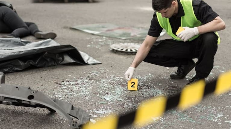 A crash scene investigator.