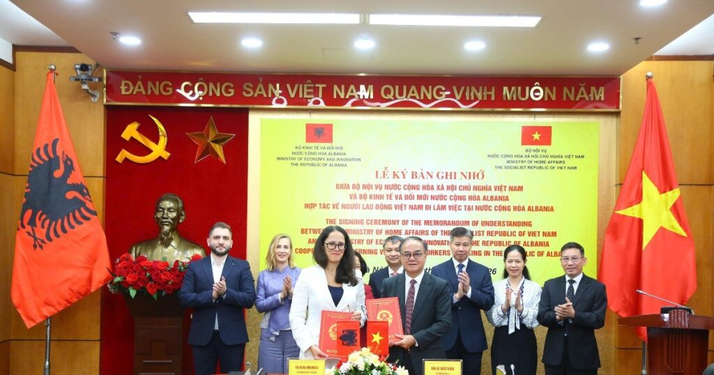 Vietnam, Albania sign MoU to boost labor export and human resource ties Vietnam, Albania sign MoU to boost labor export and human resource ties