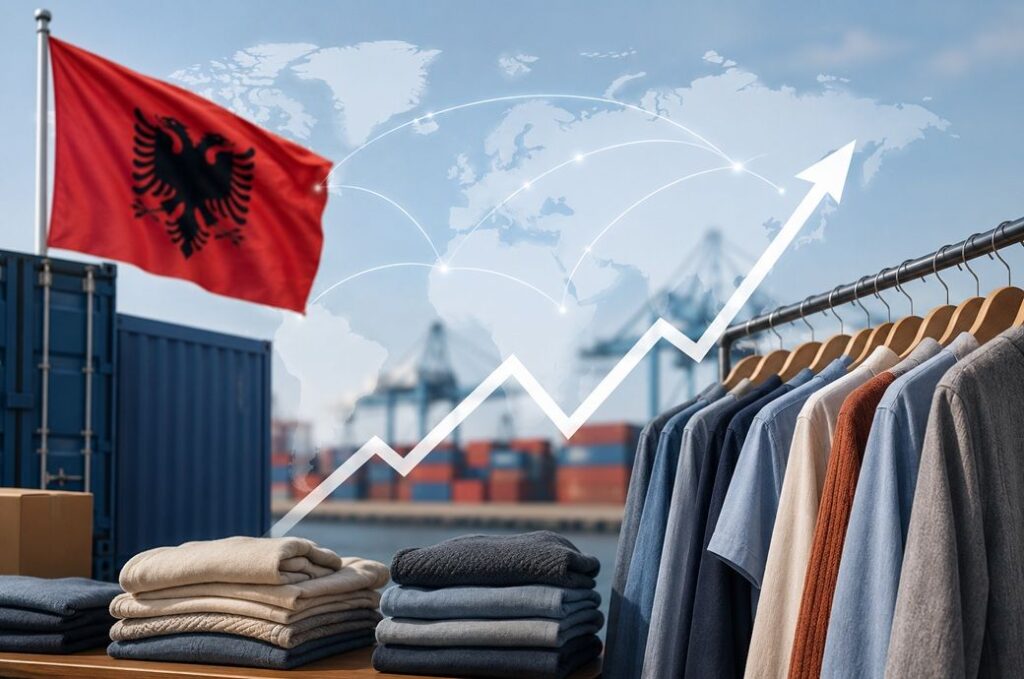 Albania’s apparel exports grow 36% in Jan-April, momentum continues Albania’s apparel exports grow 36% in Jan-April,...