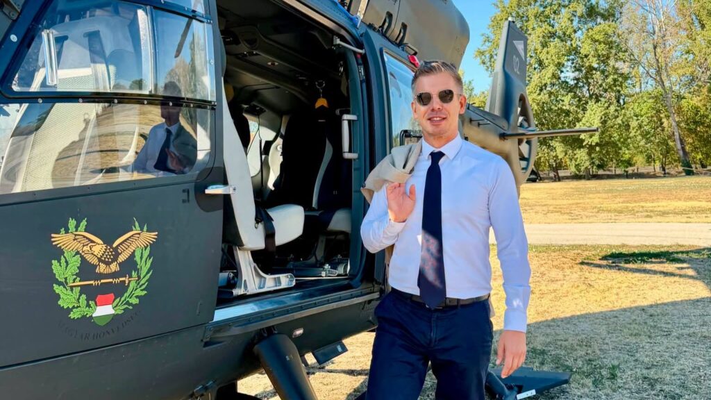 PM Magyar Helicopter PR Stunt Sparks Political Storm as Tisza Polling Slips