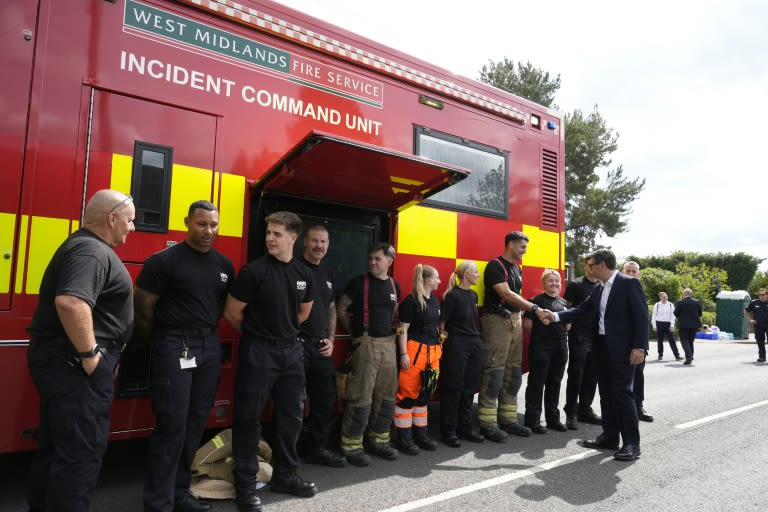 In wildfire town, PM says UK must ‘face up to climate change’ In wildfire town, PM says UK must 'face up to climate change'