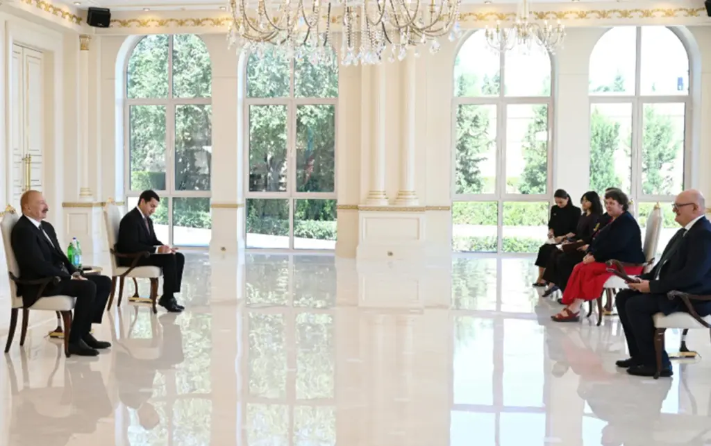 President Ilham Aliyev receives new UK ambassador