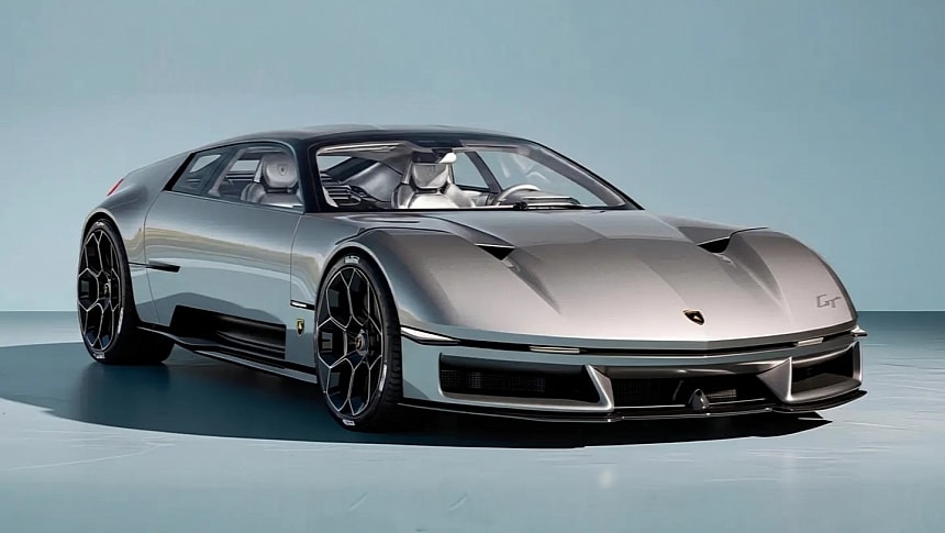 Lamborghini GT 2+2 rendering by luddite_revival Lamborghini GT 2+2 rendering by luddite_revival