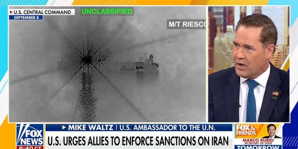 Mike Waltz: Our foot is on the neck of the Iranian economy Mike Waltz: Our foot is on the neck of the Iranian economy
