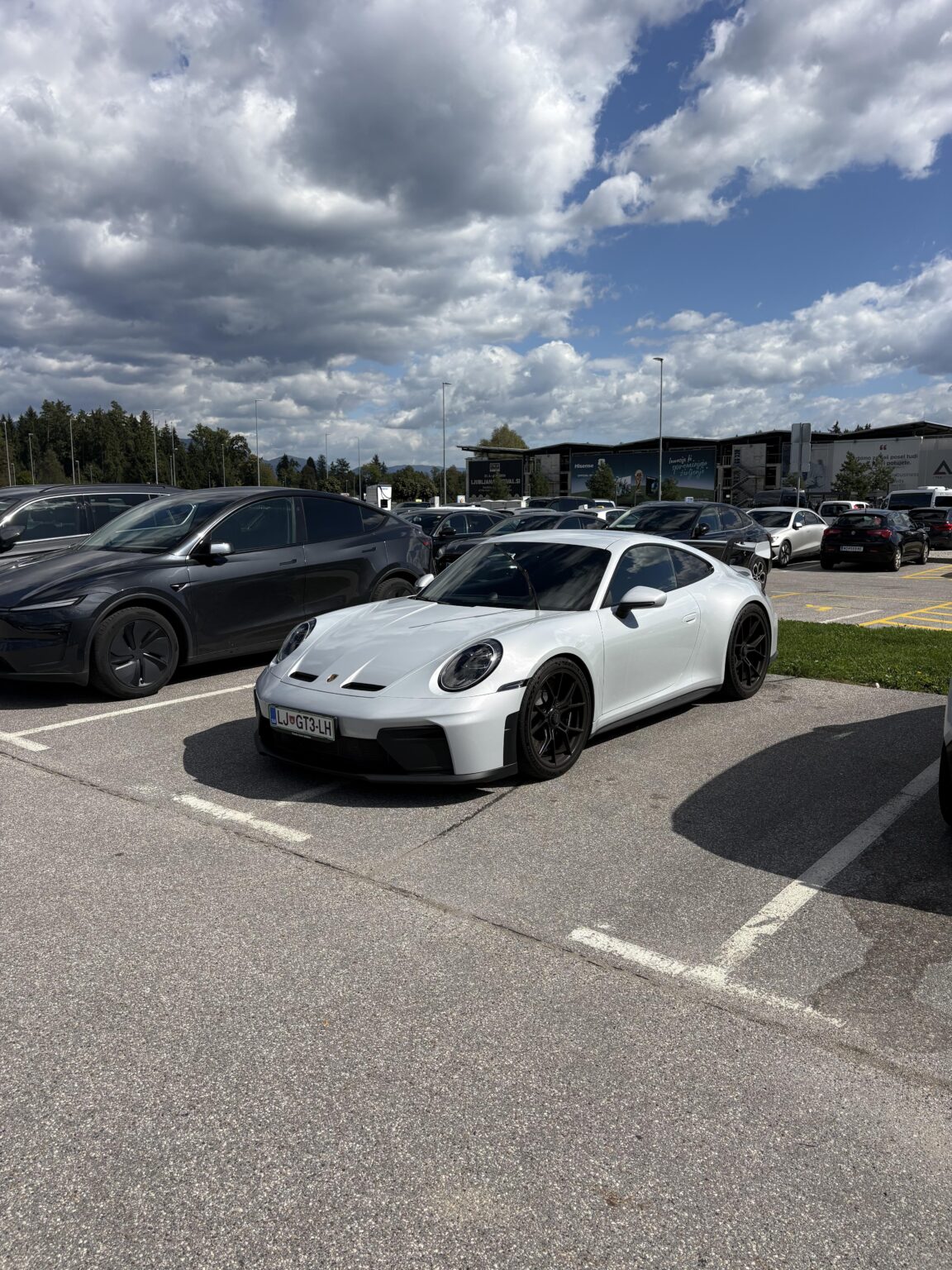 Surely because he pays twice the parking fee, right?