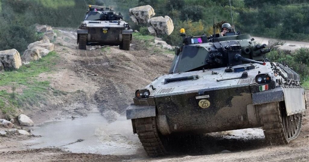 At NATO exercises, one Italian armored vehicle fired on another: four servicemen wounded | 1news.az At NATO exercises, one Italian armored vehicle fired on another: four servicemen wounded | 1news.az