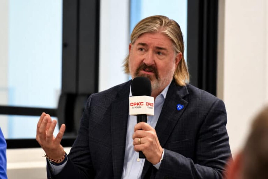 Jonathan Knecht, senior vice president of marketing for the Kansas City Area Development Council, discusses the economic ripple effect of sports on Kansas City, including through corporate recruitment.