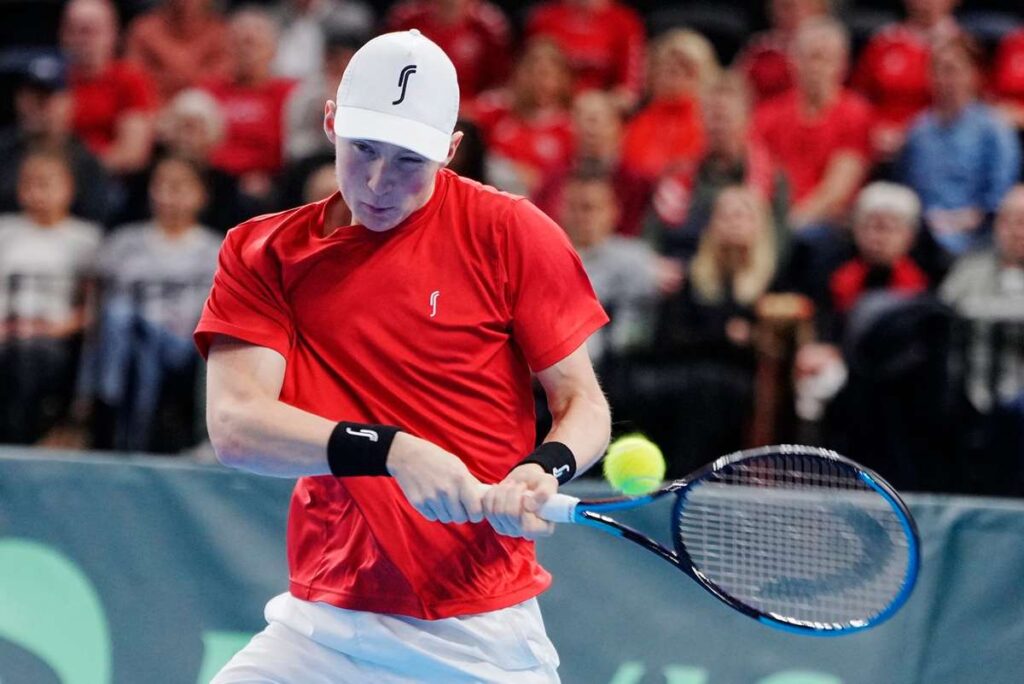 Elmer Moller complete superb Danish comeback against Bulgaria in Davis Cup Elmer Moller complete superb Danish comeback against Bulgaria in Davis Cup