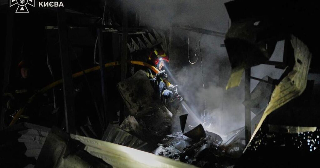 A sixth straight night of Russian strikes hammers Kyiv, killing at least 12 | World News