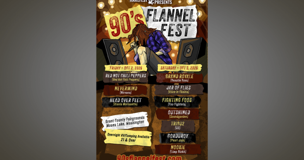 Moses Lake hosts 90’s flannel fest for fifth year celebration | Entertainment Moses Lake hosts 90's flannel fest for fifth year celebration | Entertainment