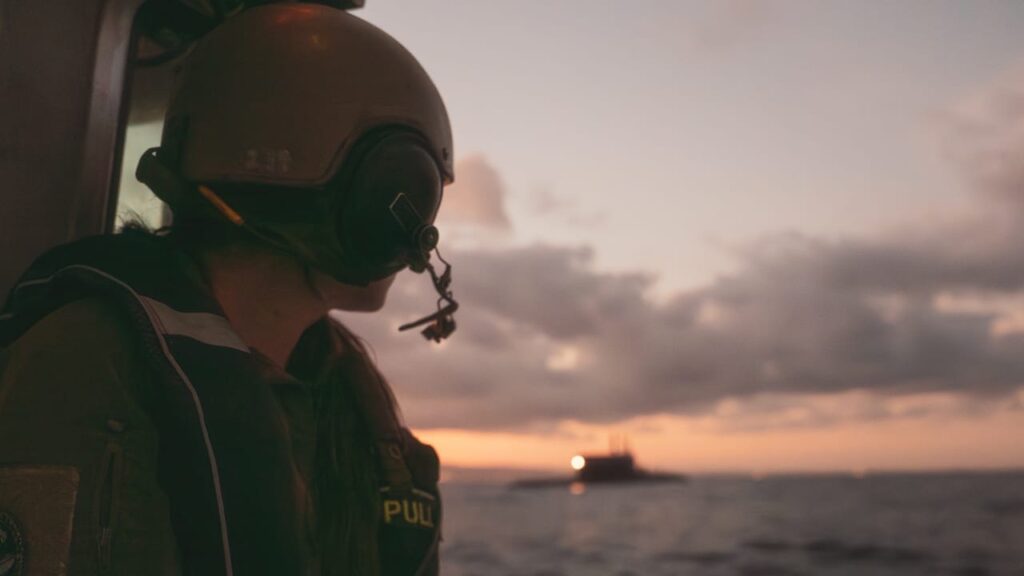 Soldiers stand aboard the INS Drakon in images released on September 24, 2026.