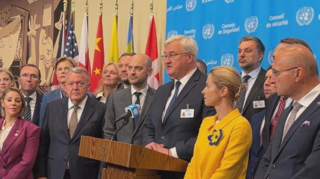 Fifty countries and EU call on Russia to cease fire, US does not support statement