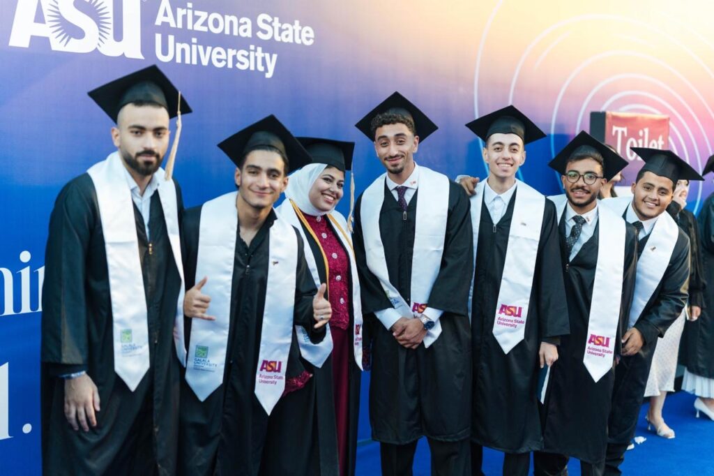 ASU celebrates first dual-degree graduates from partner university in Egypt ASU celebrates first dual-degree graduates from partner university in Egypt
