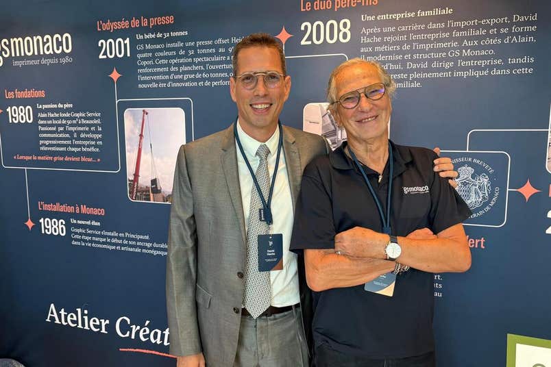 Alain Hache runs GS Monaco alongside his son David.