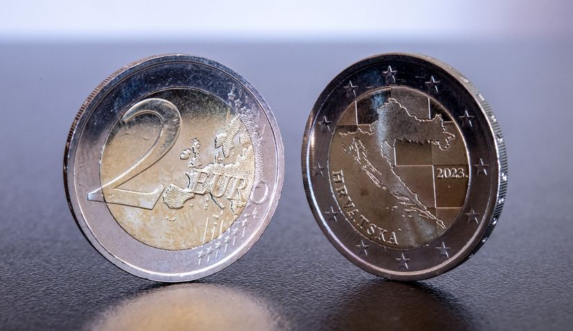 Croatian euro coins