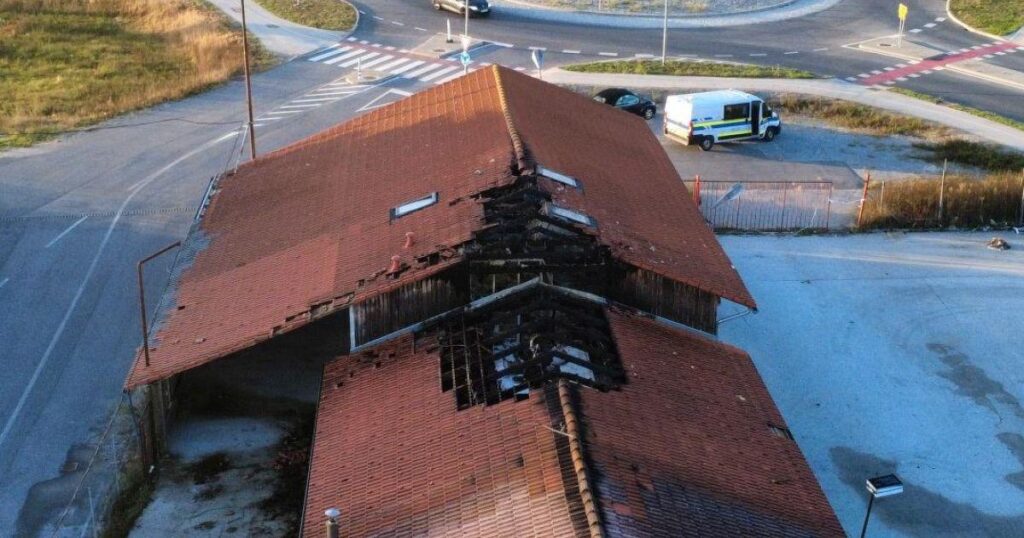 Vandalism in Dobruška village escalated into a fire: "Something happens every week"