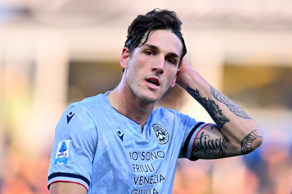 Injured Zaniolo out of Italy squad for 3 big Nations League games against France and Turkiye PARMA, ITALY - NOVEMBER 29: Nicolò Zaniolo of Udinese Calcio looks on during the Serie A match between Parma Calcio 1913 and Udinese Calcio at Stadio Ennio Tardini on November 29, 2025 in Parma, Italy. (Photo by Alessandro Sabattini/Getty Images)