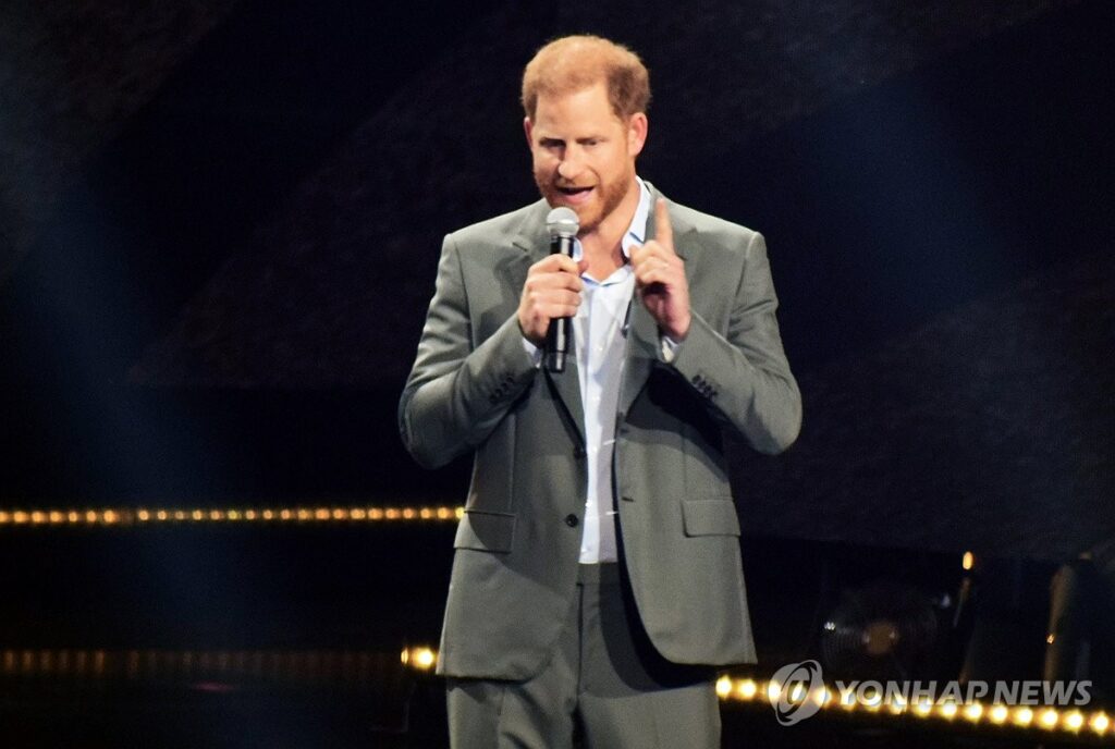 Prince Harry to send congratulatory video message for S. Korean sports event for wounded veterans Prince Harry to send congratulatory video message for S. Korean sports event for wounded veterans
