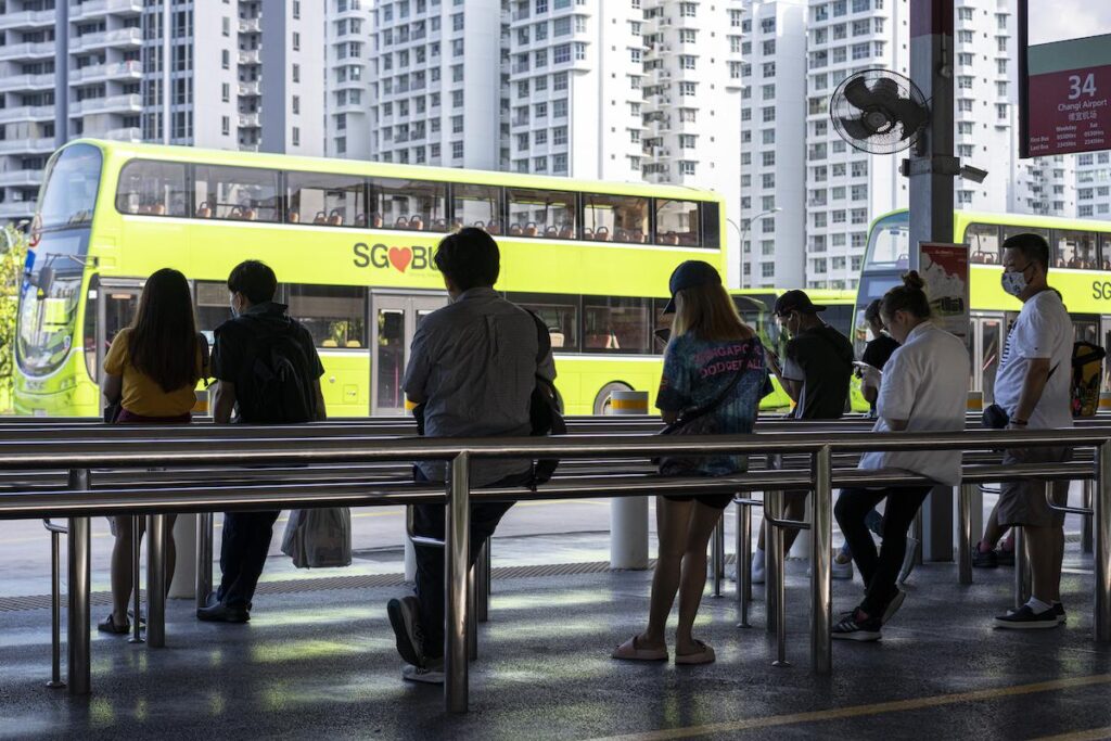 In Singapore, anyone who listens to loud music on public buses could be fined In Singapore, anyone who listens to loud music on public buses could be fined