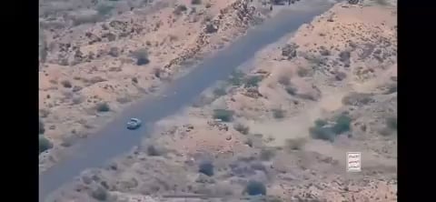 AnsarAllah ambush a Saudi truck during the battle for Yemen’s western coast