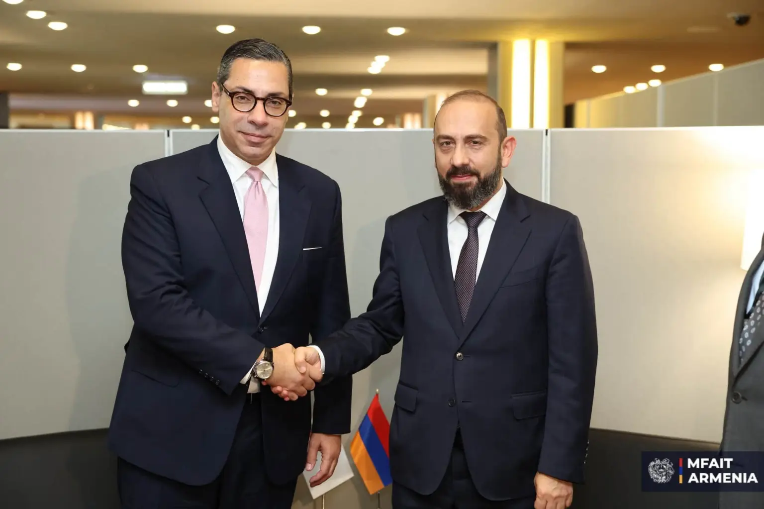 UNGA81: Armenian, Cypriot FMs discuss deepening bilateral partnership