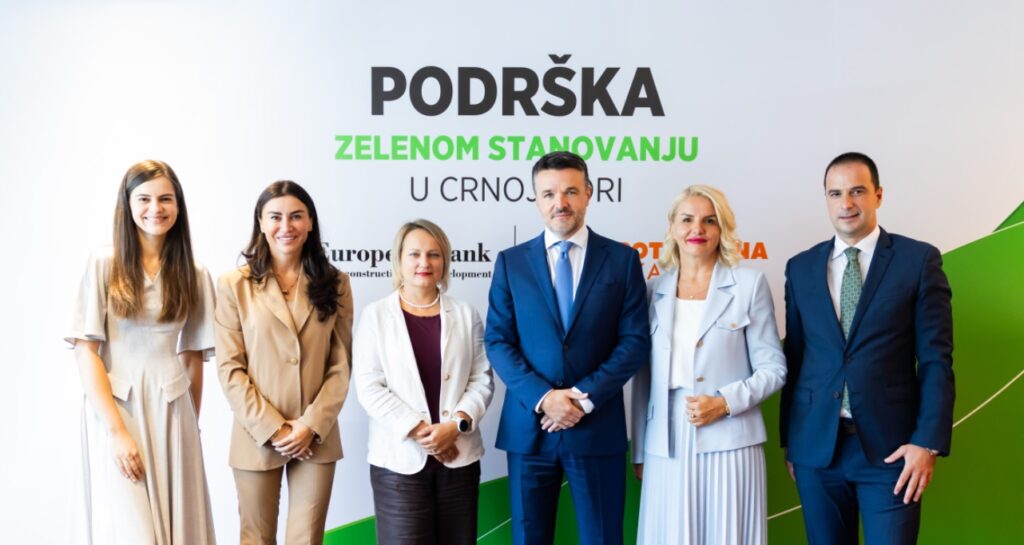 EBRD supports green housing finance in Montenegro €24 million package for Hipotekarna Banka will expand access to housing and increase supply of energy-efficient residential buildings