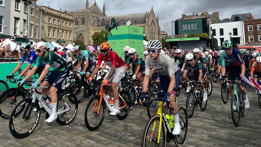 Spitfire and Tour de France winner join Tour of Britain celebrations