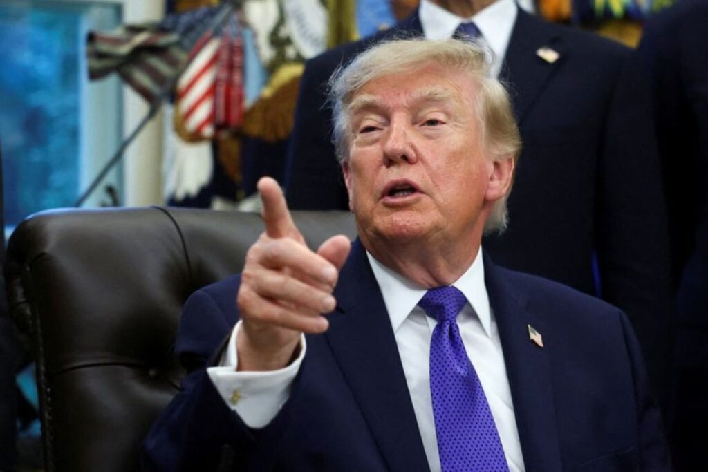 Trump denies offering Iran sanctions relief for nuclear concessions Trump denies offering Iran sanctions relief for nuclear concessions