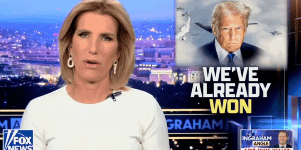 Laura Ingraham Claims To Have Opposed Iran War ‘From Day One’ (She’s Lying) Laura Ingraham Claims To Have Opposed Iran War 'From Day One' (She's Lying)