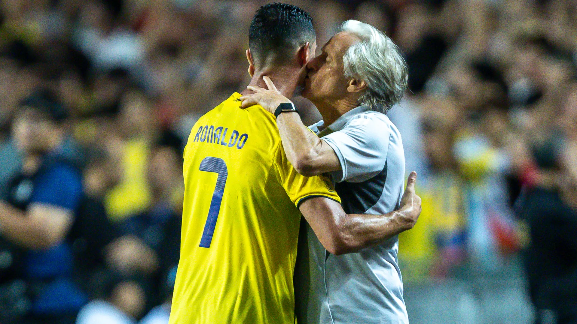 Cristiano Ronaldo and Jorge Jesus