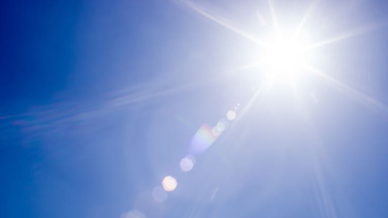 File image: Sunshine.